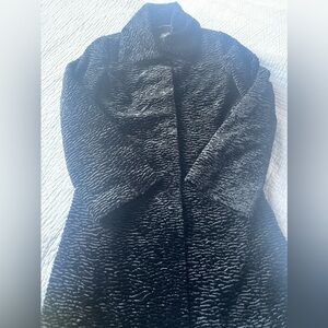 White House Black Market Faux Persian Fur Coat